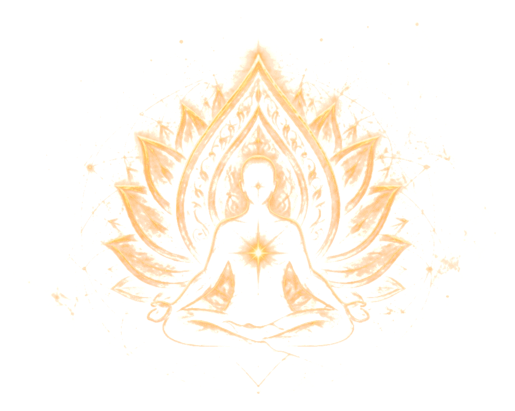Lotus Meditando Templo Santuario